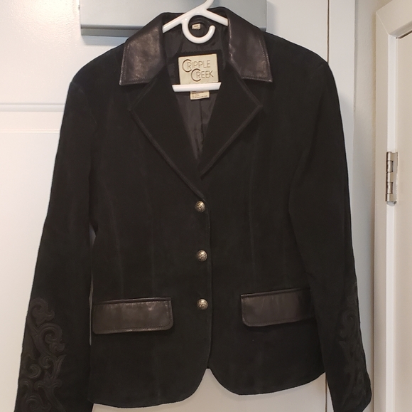 Cripple Creek Jacket Patchwork Size Large - Picture 2 of 7